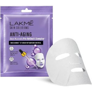Lakme Anti Aging Sheet Mask With Pro -Retinol C Complex 25Ml