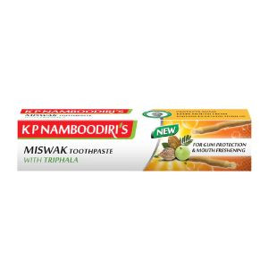 K.P Namboodiri`S Miswak Triphala Toothpaste 100Gm
