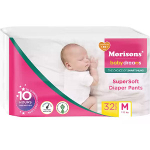 Morisons Baby Diaper Pants M-32