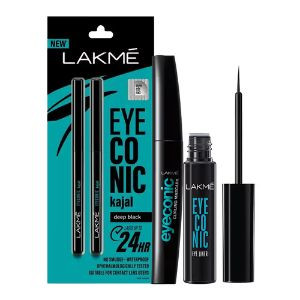 Lakme Eyeconic Collection Kajal+Eyeliner+Mascara (Eyeconic Regime Kit)