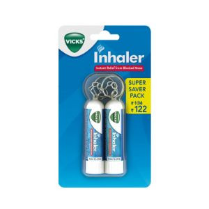 Vicks Inhaler Super Saver 2Inhalers * 0.5Ml