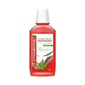 K.P Namboodiris Herbal Fresh Mouthwash Clove & Mint 250Ml