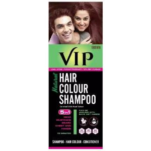 Vip Hair Colour Shampoo Brown 180Ml