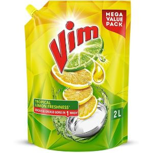 Vim Dishwash Liquid Lemon 2L
