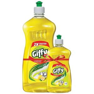 Giffy Lemon & Active Salt 750Ml+500Ml Btl