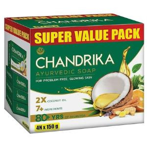 Chandrika Ayurvedic Soap 4X 150G