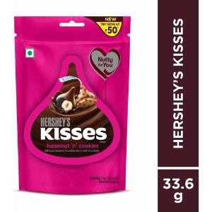 Hershey'S Kisses Hazelnut N Cookies 33.6Gm