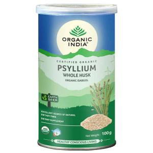 Organic Whole Husk Psyllium 100 Gm