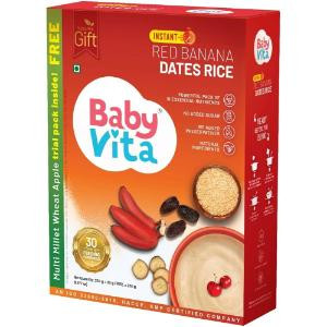 Baby Vita Red Banana Dates Rice 280G