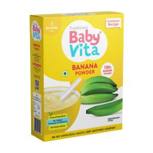 Baby Vita Banana Powder 300 Gm Box