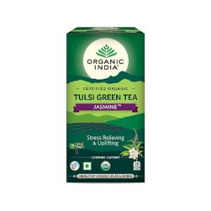 Organic Indi Tul Jas Green Tea 18 Bag
