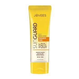 Jovees Herbal Sunguard 3 In1 Matte Lotion Spf60Pa+++ 50Ml