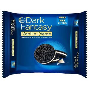 Dark Fantasy Vanilla Creme Family Pack 3*100 Gm
