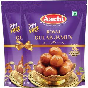 Aachi Royal Gulab Jamun Mix 175Gm(Buy 1 Get 1 Free)