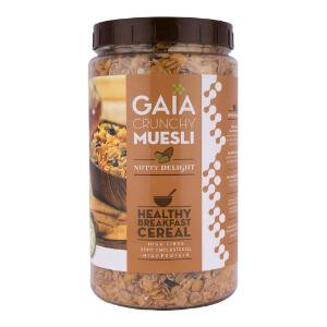 Gaia Crunchy Muesli  Nutty Delight 1Kg