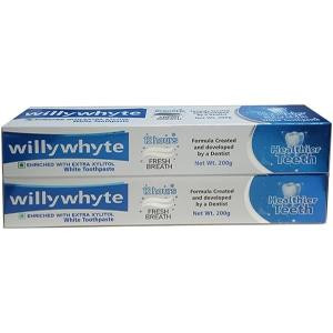 Willy Whyte White Toothpaste 200 G Buy 1 Get 1