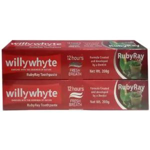 Willy Whyte Rubyray Toothpaste 200 G Buy 1 Get 1