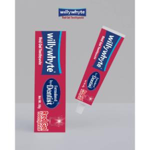 Willy Whyte Red Gel Toothpaste 80G