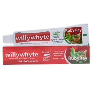 Willy Whyte Ruby Ray Tooth Paste 100Gm