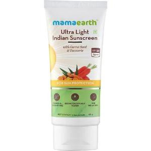 Mamaearth Ultra Light Indian Sunscreen 80Mg