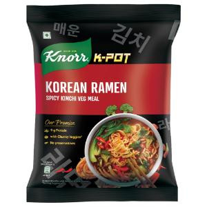 Knorr Korean Ramen Spicy Kimchi Veg Meal 96Gm