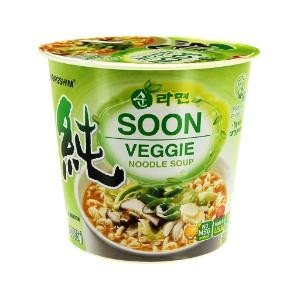 Nongshim Soon Veggie Cup Noodle Soup 68Gm