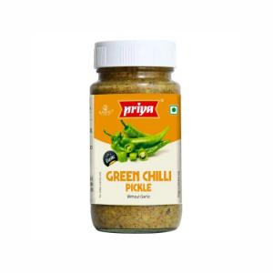 Priya Green Chilly Pickle 300G B