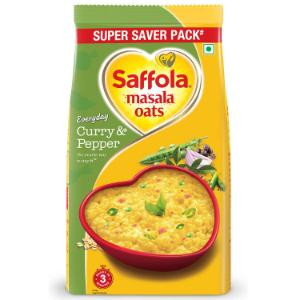 Saffola Oats Massla Curry&Pepper 500Gm Pkt