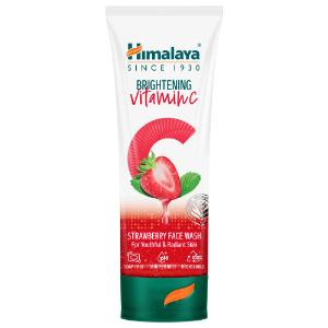 Himalaya Brightening Vitamin C Strawberry Face Wash 100Ml
