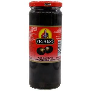 Figaro Plain Black Olives 450 Gm Imp