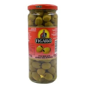 Figaro Pitted Green Olives 420 Gm Imp