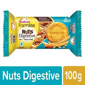 Sunfeast Farmlite Nuts Digestive 100.G