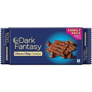 Sunfeast Dark Fantacy Choco Chip Cookies 5*71.5G