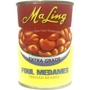 Ma Ling Foul Medames Broad Beans 397 Gm Imp