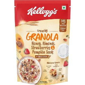 Kelloggs Granola Honey,Almonds,Stwbry & Pumpkin S