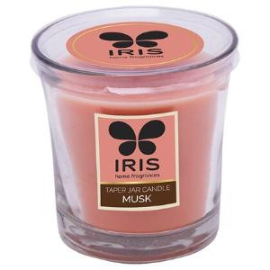 Iris  Musk Taper Jar Candle 110 Gm
