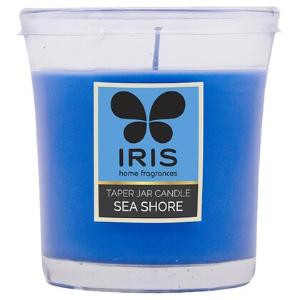 Iris Sea Shore Taper Jar Candle 110 Gm