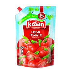 Kissan Fresh Tomato Ketchup 425Gm  Pouch