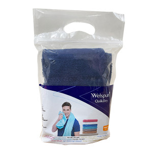 Welspun Hand Towel 2Pc Set 40*60 Dark Blue