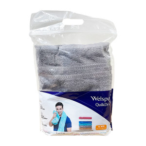 Welspun Towel Grey 70*150Cm