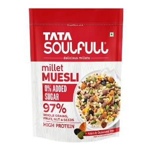 Tata Soulful Delicious Millets Muesli Naturally Cholesterol Free 500Gm