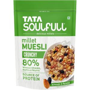 Cious Millets Muesli Crunchy Almond & Raisins 500G