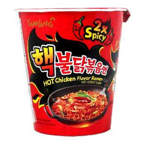 Samyang Buldak 2X Spicy Hot Chicken Flavour  70G Cup