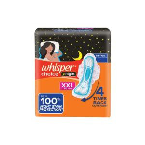 Whisper Choice Night Xxl 6 Pads