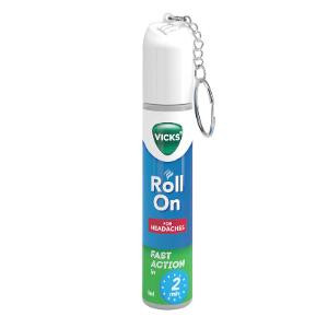 Vicks Roll-On For Headaches Fast Action In 8Ml