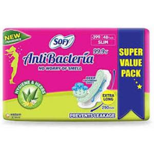 Sofy Anti Bacteria Slim Xl 48Pads Super Value Pack