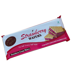 Bayfin Wafer Strawberry 130Gm Imp