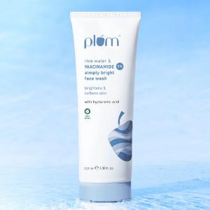 Plum Rice Water & Niacinamide 2 % Face Wash 100 Ml