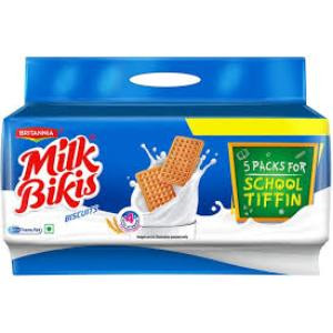 Britannia Milk Bikis Biscuits School Tiffin Pack 5*100G