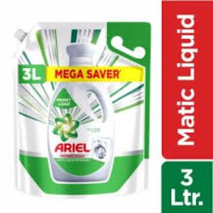 Ariel Matic Liquid Detergent Front Load 3 L Pouch